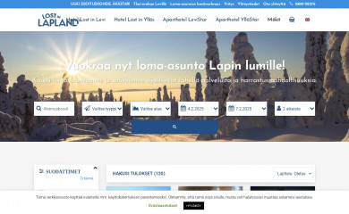 lostinlapland.fi screenshot