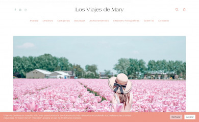 losviajesdemary.com screenshot