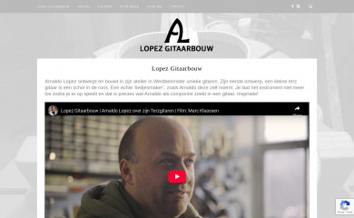 lopezgitaarbouw.nl screenshot