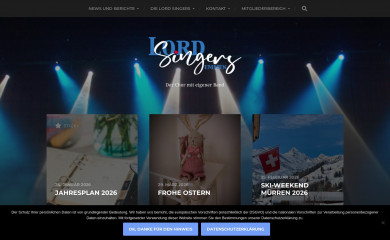 lordsingers.ch screenshot