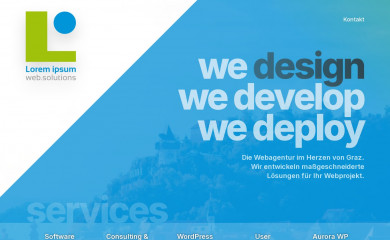 https://www.loremipsum.at screenshot