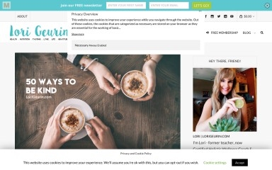 lorigeurin.com screenshot