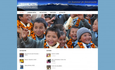 lorraine-nepal.asso.fr screenshot