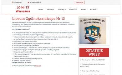 los13.edu.pl screenshot