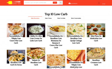 lowcarbtododia.com.br screenshot