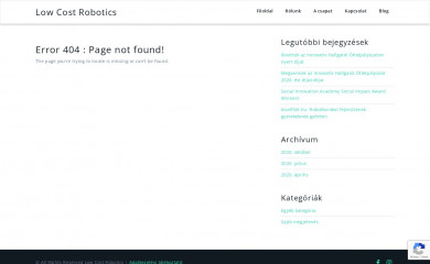 lowcostrobotics.eu screenshot