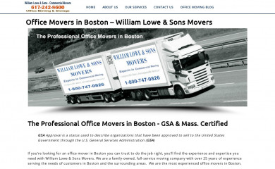 lowemovers.com screenshot