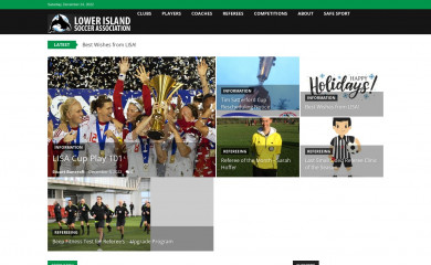 lowerislandsoccer.com screenshot