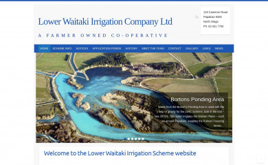lowerwaitakiirrigation.co.nz screenshot