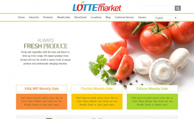 lotteplaza.com screenshot
