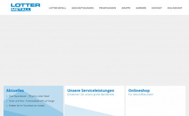 lottermetall.de screenshot