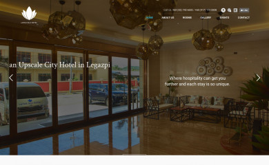 lotusbluhotel.com screenshot