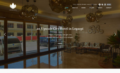 lotusbluhotel.com screenshot