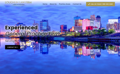 loughlinfirm.com screenshot