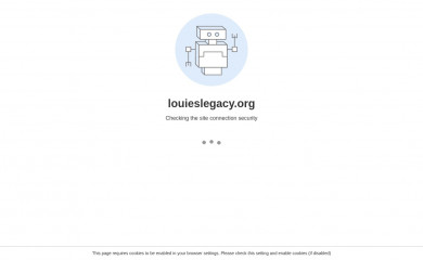 louieslegacy.org screenshot