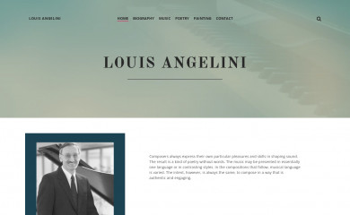 louisangelini.com screenshot
