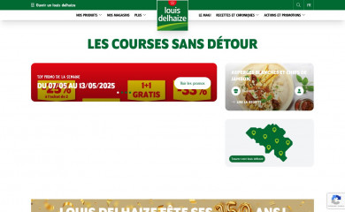 louisdelhaize.be screenshot