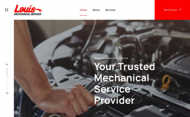 louismechanical.com.au screenshot