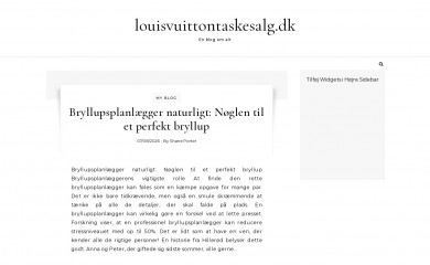 louisvuittontaskesalg.dk screenshot