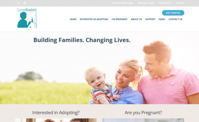 lovebasket.org screenshot