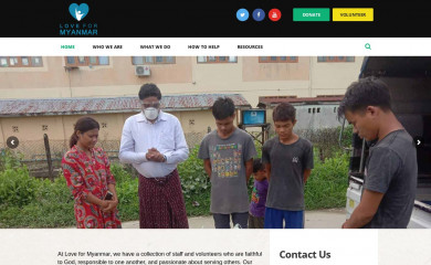 loveformyanmar.org screenshot