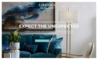 lovelaceinteriors.com screenshot