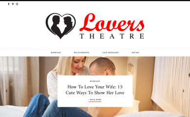 loverztheatre.com screenshot