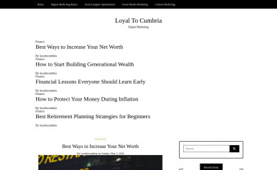 loyaltocumbria.co.uk screenshot