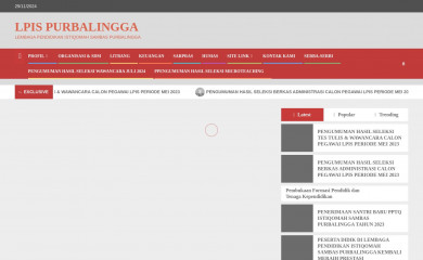 lpisambaspurbalingga.com screenshot