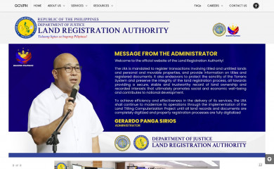 lra.gov.ph screenshot