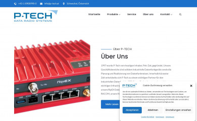 p-tech.at screenshot