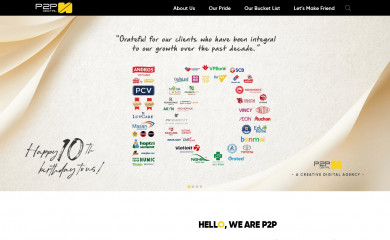 p2pdigital.vn screenshot