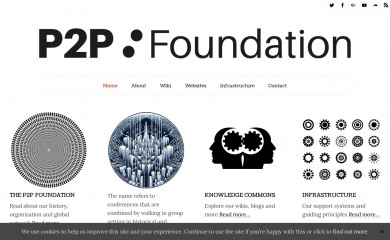 p2pfoundation.net screenshot