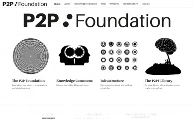 p2pfoundation.net screenshot