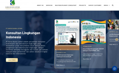 ptkarsabuanalestari.com screenshot
