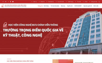 ptit.edu.vn screenshot