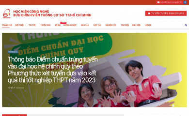 ptithcm.edu.vn screenshot