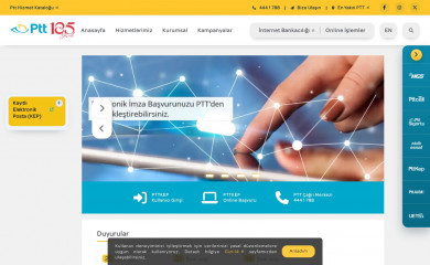 pttkep.gov.tr screenshot