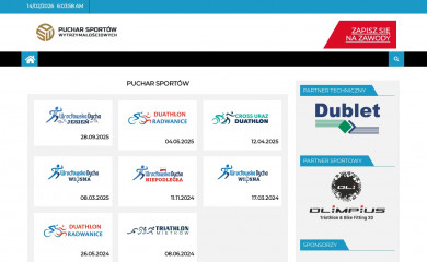 pucharsportow.pl screenshot