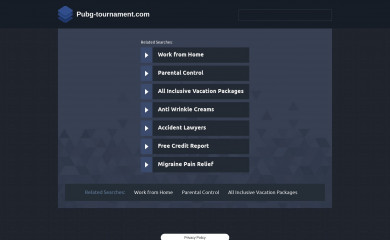 pubg-tournament.com screenshot