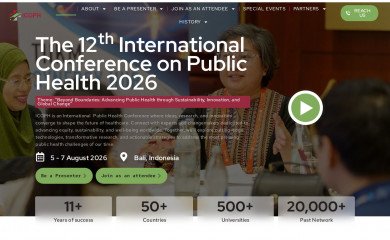 publichealthconference.co screenshot
