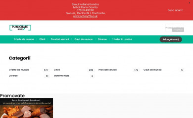 publicitate.co.uk screenshot