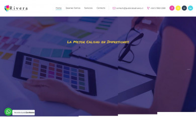 publicidadrivera.cl screenshot