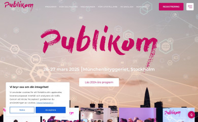 publikom.se screenshot