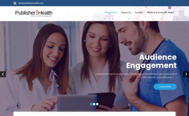 publisherhealth.com screenshot