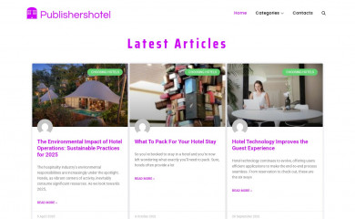 publishershotel.com.au screenshot