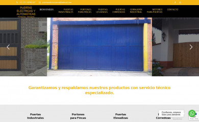 puertasautomaticasdariorendon.com screenshot