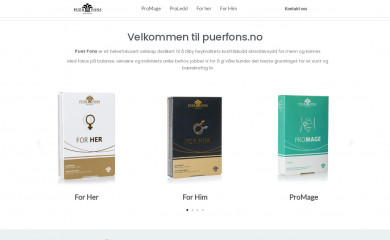puerfons.no screenshot
