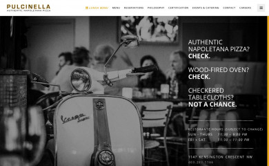 pulcinella.ca screenshot