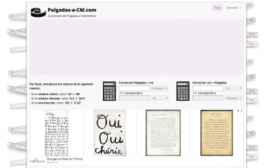 pulgadas-a-cm.com screenshot